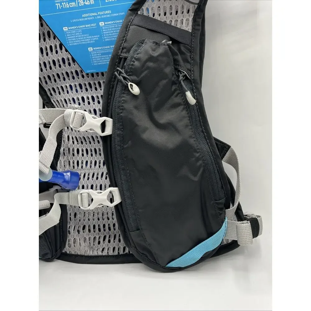 CamelBak Gray and Light Blue Women's Hydration Bike Vest